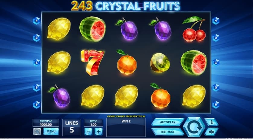Spēlēt tagad - 243 Crystal Fruits