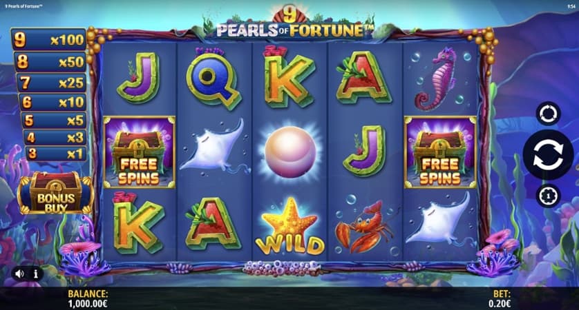 Spēlēt tagad - 9 Pearls of Fortune