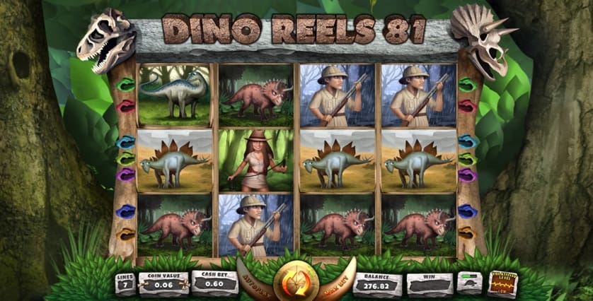 Spēlēt tagad - Dino Reels 81