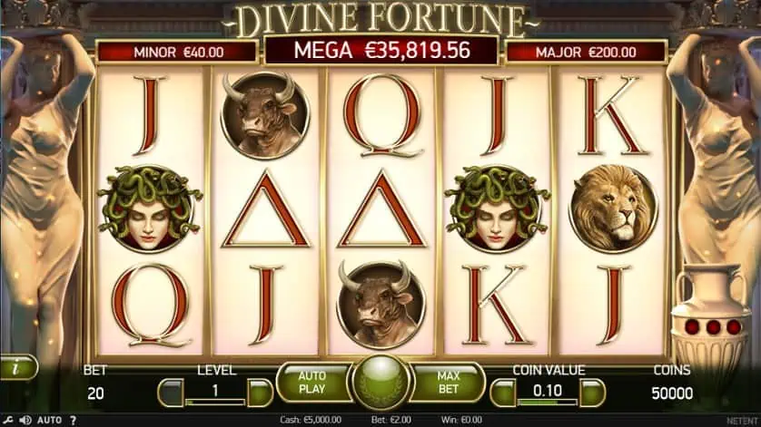Spēlēt tagad - Divine Fortune