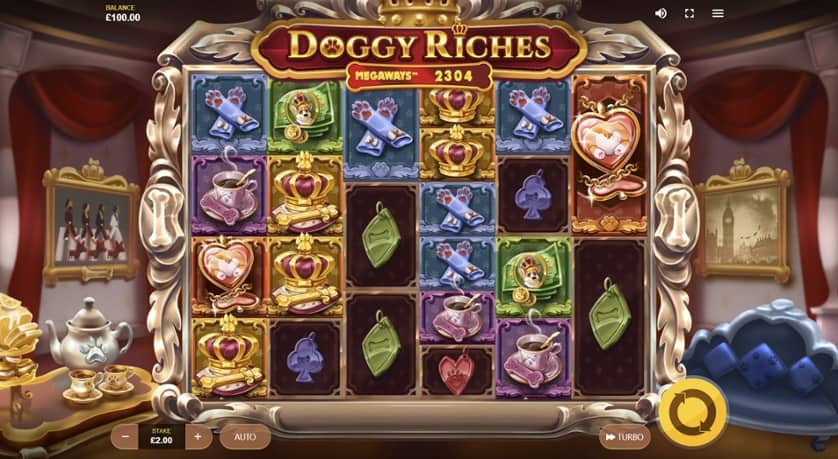 Spēlēt tagad - Doggy Riches Megaways