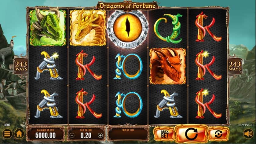 Spēlēt tagad - Dragons of Fortune