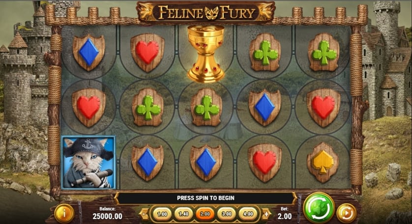 Spēlēt tagad - Feline Fury