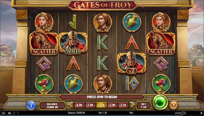 Spēlēt tagad - Gates of Troy