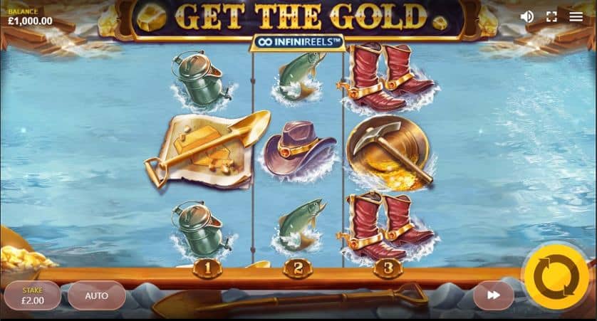 Spēlēt tagad - Get The Gold Infinireels
