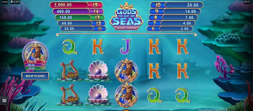 Spēlēt tagad - Gods of Seas Tritons Fortune