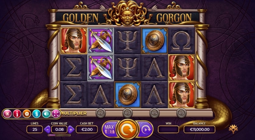 Spēlēt tagad - Golden Gorgon