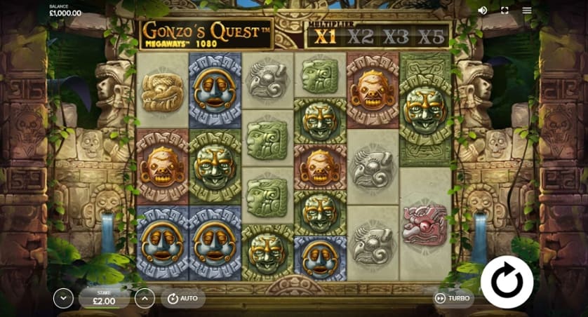 Spēlēt tagad - Gonzos Quest Megaways