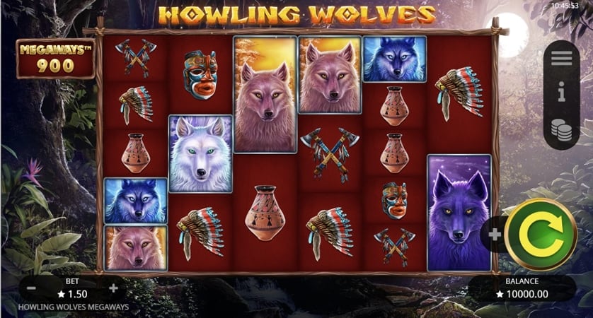 Spēlēt tagad - Howling Wolves Megaways