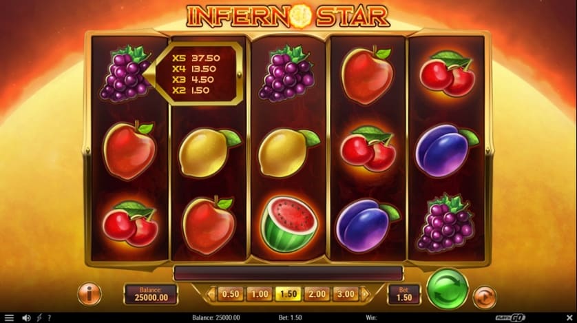 Spēlēt tagad - Inferno Star