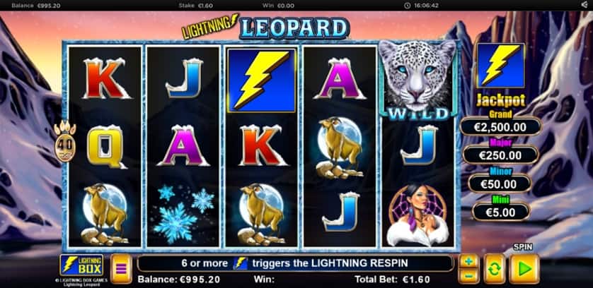 Spēlēt tagad - Lightning Leopard