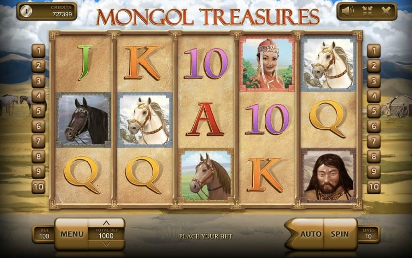 Spēlēt tagad - Mongol Treasures