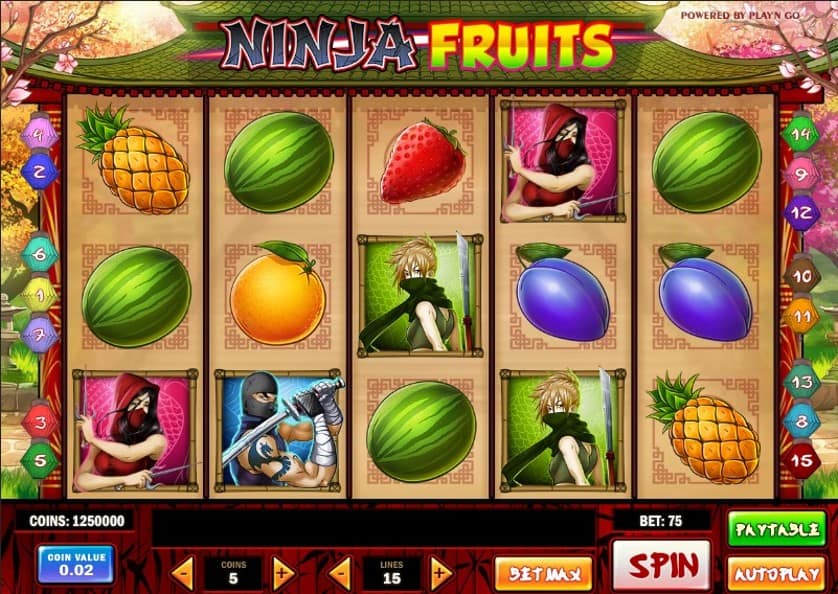 Spēlēt tagad - Ninja Fruits