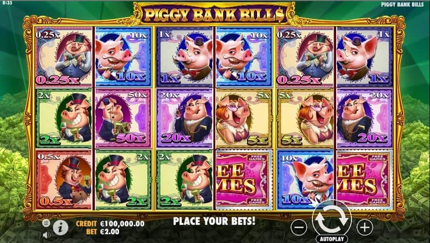Spēlēt tagad - Piggy Bank Bills
