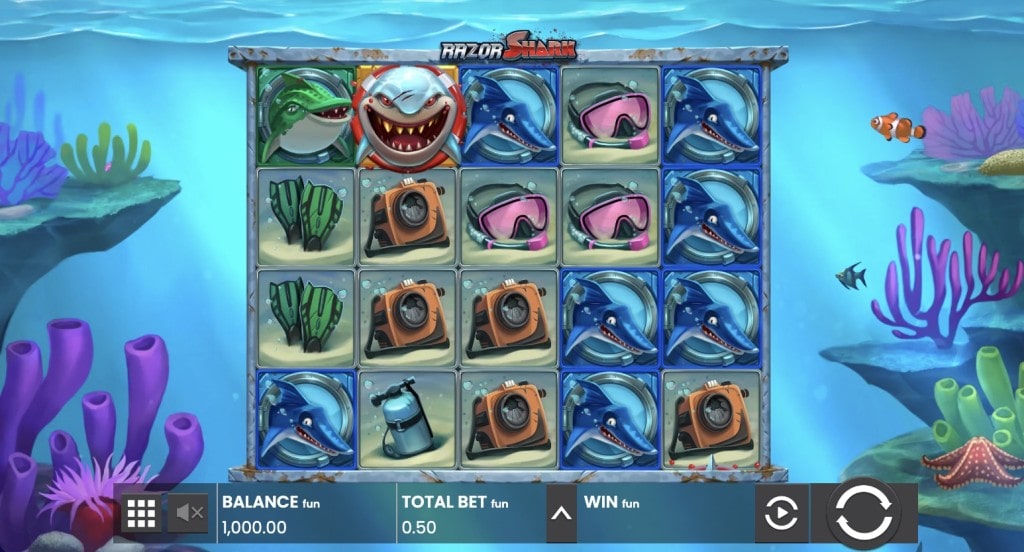 Razor Shark PriekŔskatījums