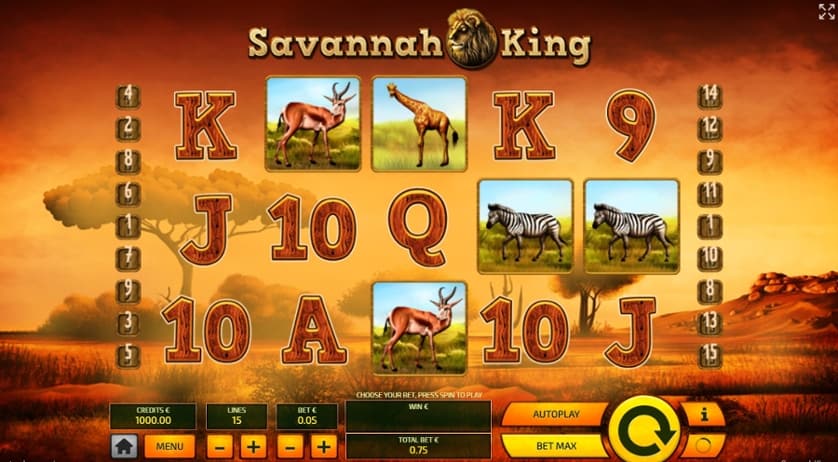 Spēlēt tagad - Savannah King