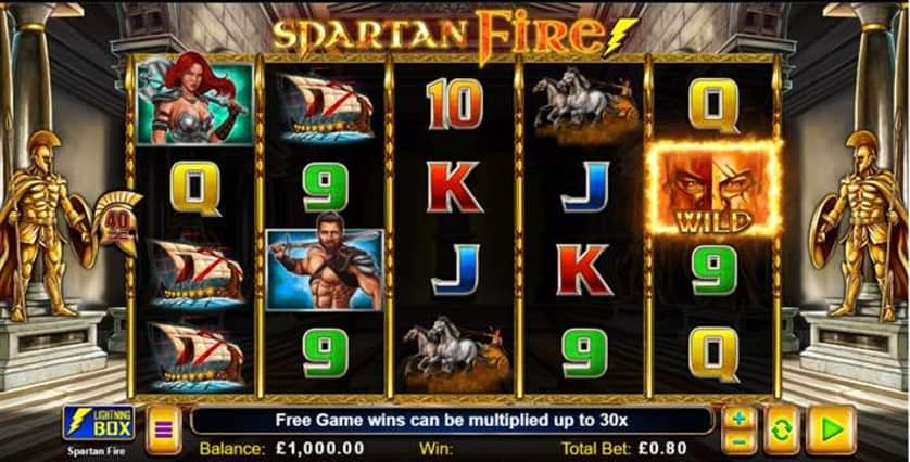 Spēlēt tagad - Spartan Fire
