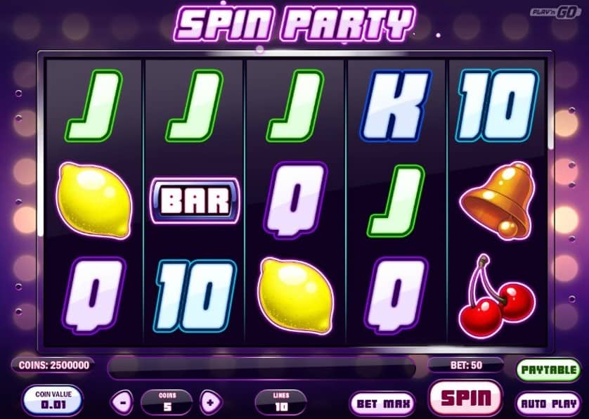 Spēlēt tagad - Spin Party