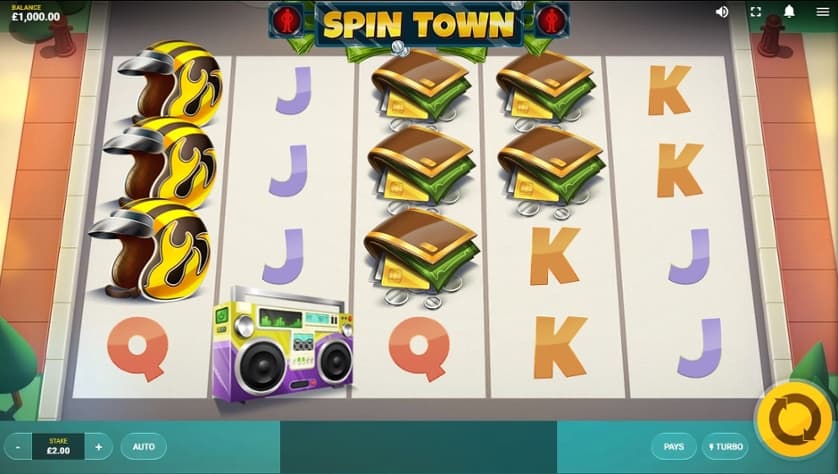 Spēlēt tagad - Spin Town