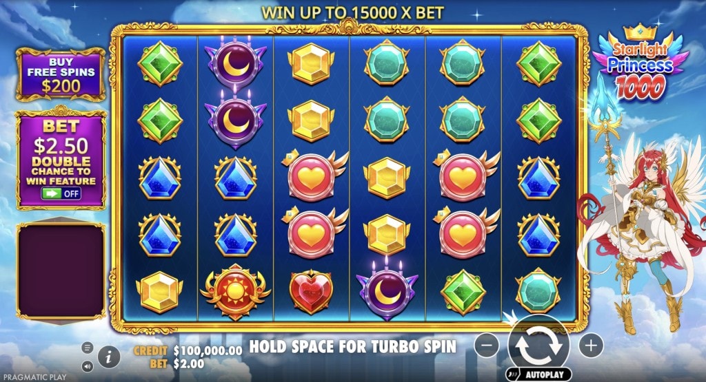 Spēlēt tagad - Starlight Princess 1000