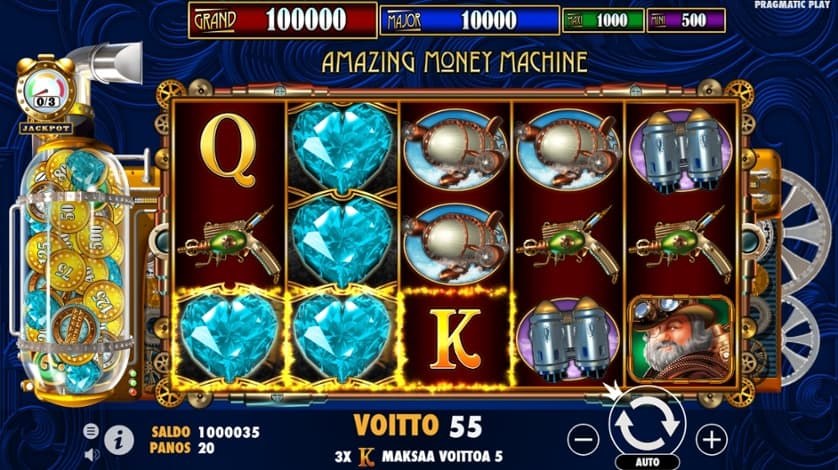 Spēlēt tagad - The Amazing Money Machine