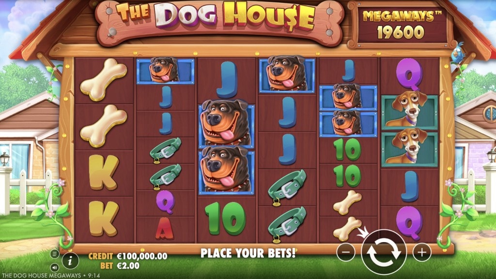 The Dog House Megaways spÄles priekÅ”skatÄ«jums