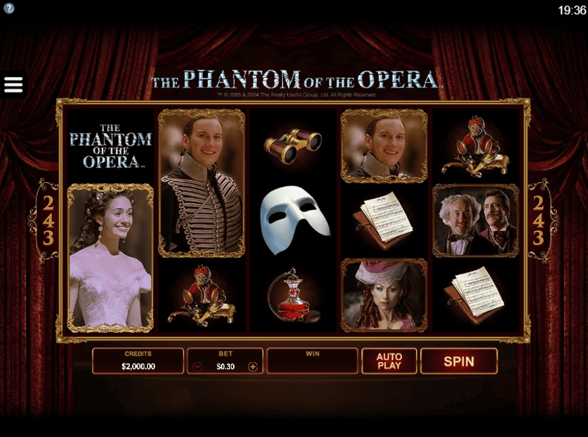 Spēlēt tagad - The Phantom Of The Opera