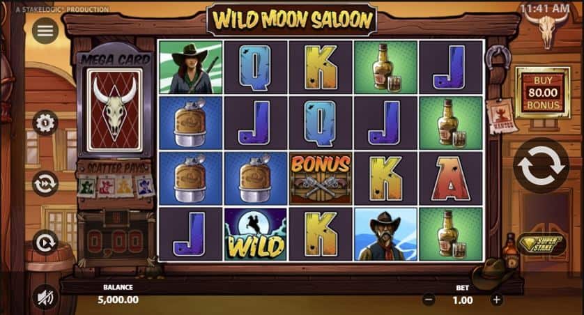 Spēlēt tagad - Wild Moon Saloon