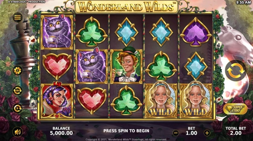 Spēlēt tagad - Wonderland Wilds