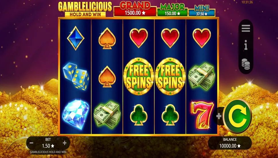 Spēlēt tagad - Gamblelicious Hold and Win