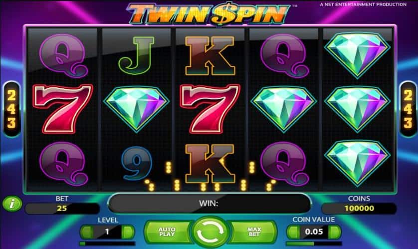 Spēlēt tagad - Twin Spin
