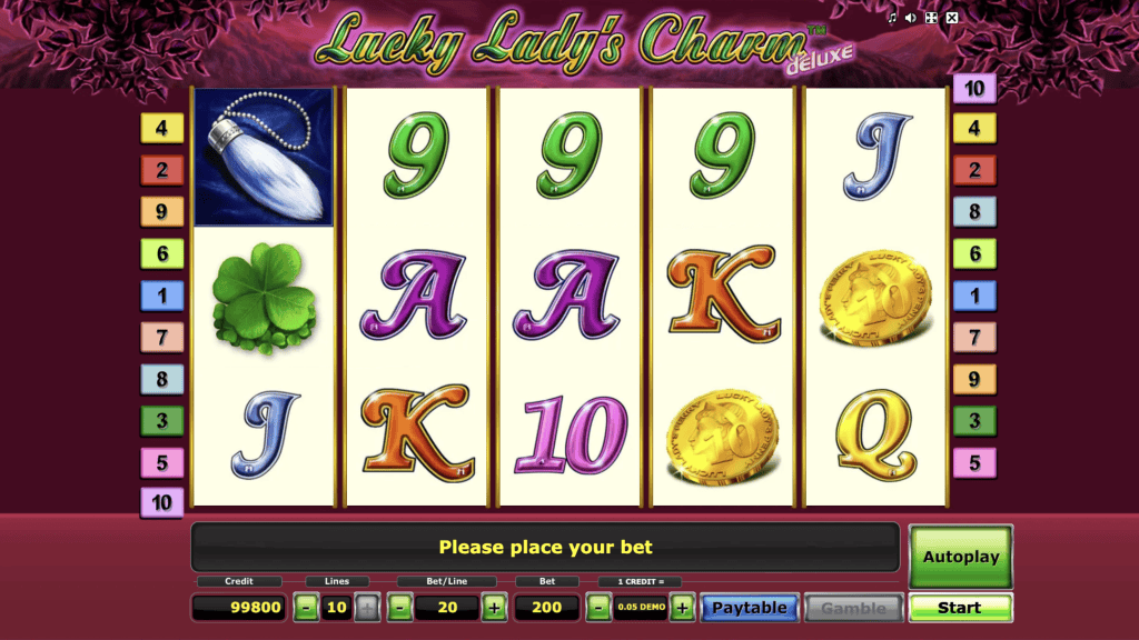 Lucky Lady’s Charm Deluxe demo