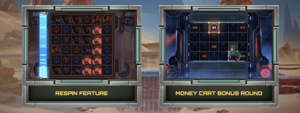 Money Train 4 bonusa iespējas