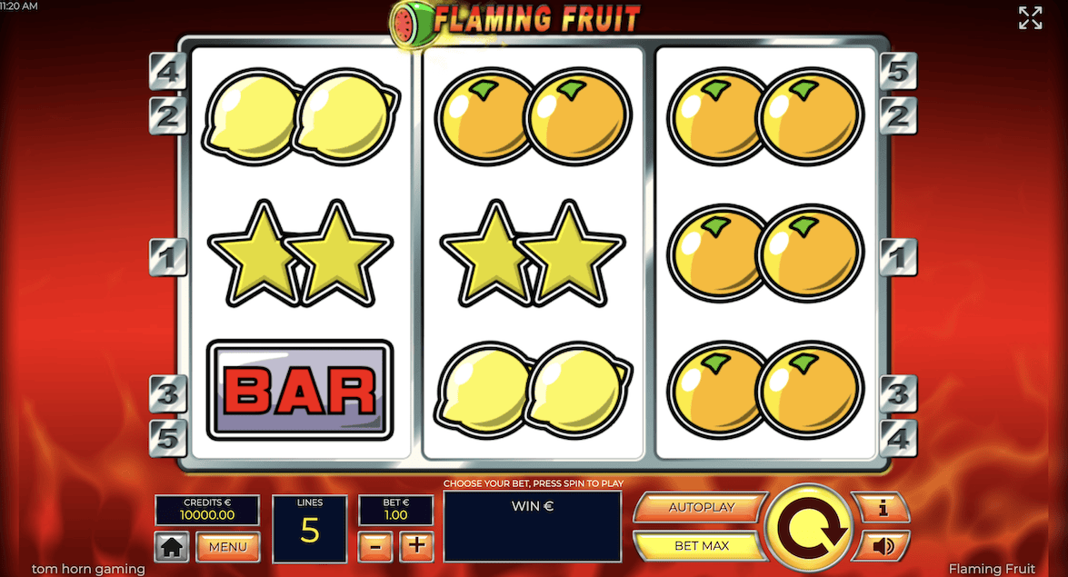 Fruit machines