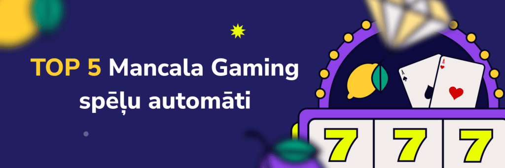 TOP 5 Mancala Gaming spēļu automāti