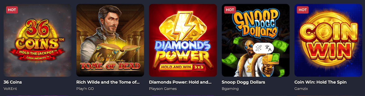 Rolling Slots spēļu automāti