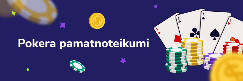 Pokera noteikumi iesācējiem