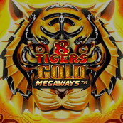 8 Tigers Gold Megaways logo