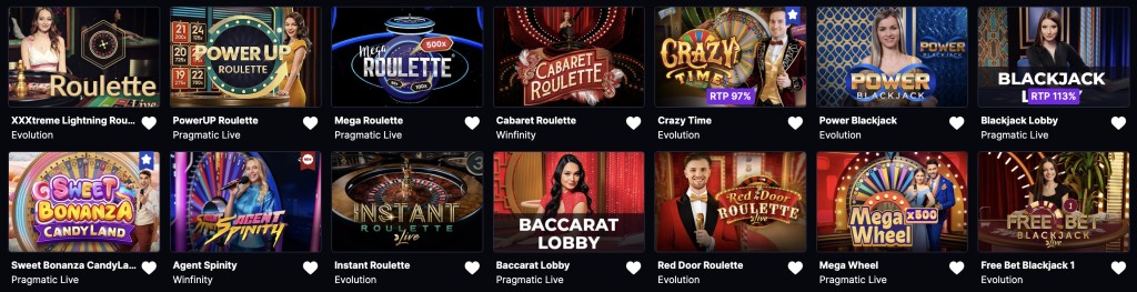 Betflare Live-casino