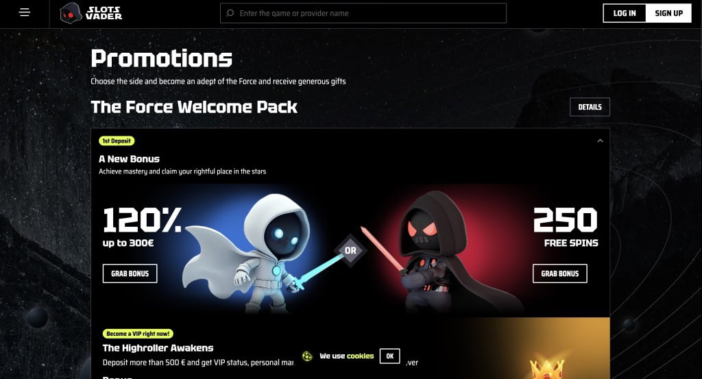 Slots Vader 3
