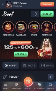 Atvērt oficiālo Beef mājaslapu