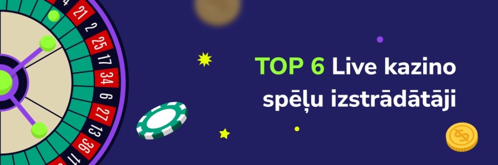 Labākie Live kazino spēļu izstrādātāji
