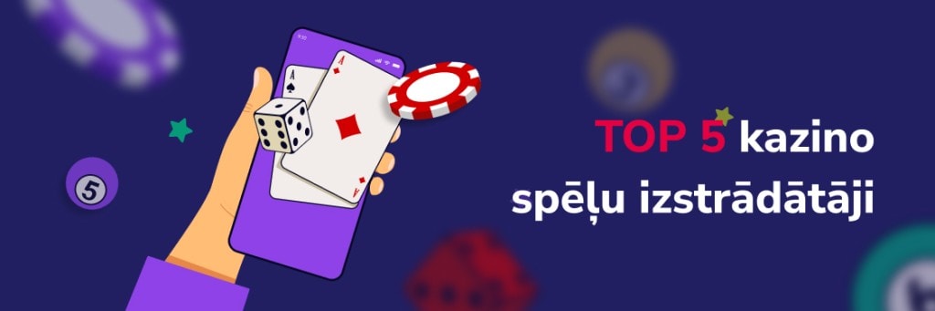 TOP 5 kazino spēļu izstrādātāji