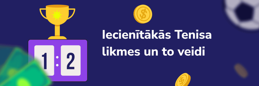 Tenisa likmes un to veidi