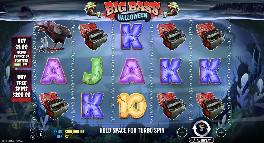 Big Bass Halloween PrieksĢskatiĢjums