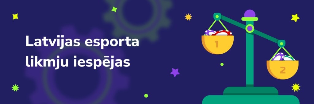 Latvijas e-sporta likmju iespējas