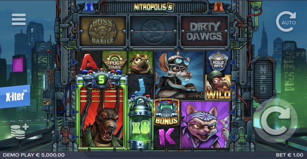 Spēlēt tagad - Nitropolis 5