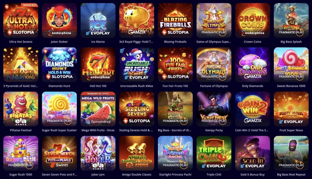 Казино Slotoro - популярные игровые автоматы