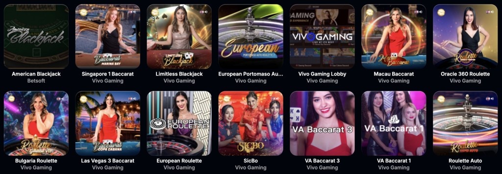 Yep casino Live speles