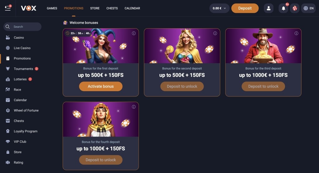 VOX casino 2